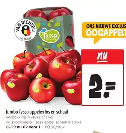 Jumbo Jumbo Tessa appelen los en schaal aanbieding