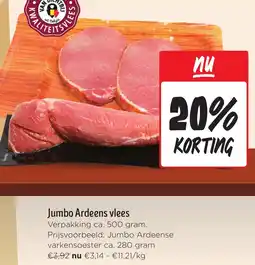 Jumbo Jumbo Ardeens vlees aanbieding