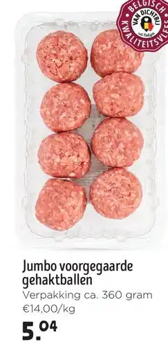 Jumbo Jumbo voorgegaarde gehaktballen aanbieding