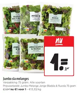 Jumbo Jumbo sla melanges aanbieding
