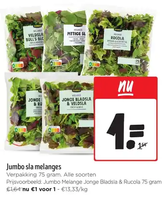Jumbo Jumbo sla melanges aanbieding