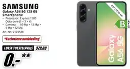 MediaMarkt Samsung Galaxy A56 5G 128 GB Smartphone aanbieding