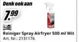MediaMarkt Reiniger Spray Airfryer aanbieding