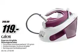 MediaMarkt calor Express Airglide Stoomgenerator aanbieding