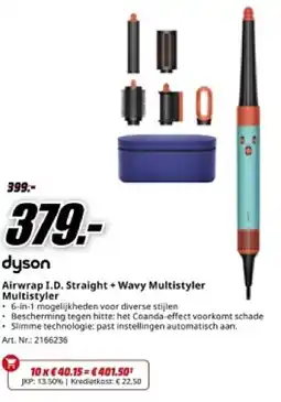 MediaMarkt dyson Airwrap I.D. Straight + Wavy Multistyler Multistyler aanbieding