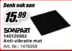 MediaMarkt Scanpart 140120002 Anti-vibratie mat aanbieding