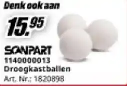 MediaMarkt Scanpart 1140000013 Droogkastballen aanbieding