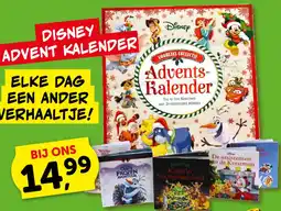 Boekenvoordeel Disney advent kalender aanbieding