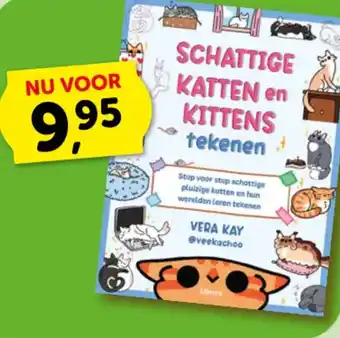 Schattige katten en kittens tekenen
