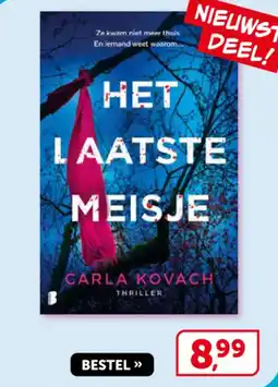 Boekenvoordeel Het laatste meisje aanbieding