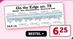 Boekenvoordeel Crealies On the Edge no. 72 aanbieding