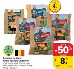 Carrefour Market Pommes de terre aanbieding