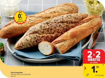 Carrefour Market Demi-baguette aanbieding