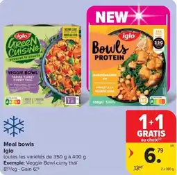Carrefour Market Iglo Meal bowls aanbieding