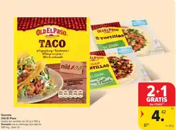 Carrefour Market Old El Paso Gamme aanbieding