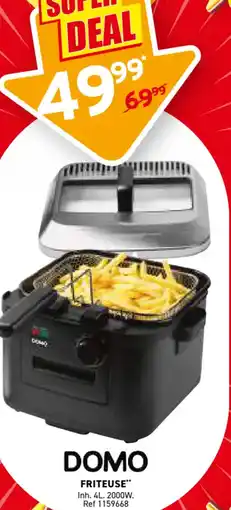 Trafic Domo friteuse aanbieding