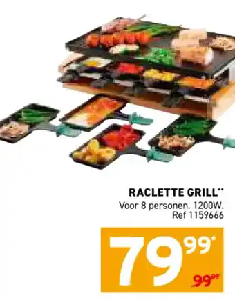 Trafic Domo raclette grill aanbieding