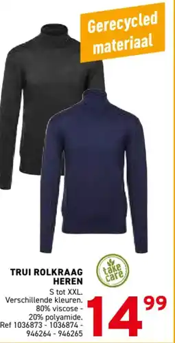 Trafic Trui Rolkraag Heren aanbieding