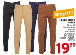 Trafic Lange Broek Heren aanbieding