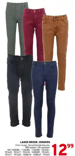Trafic Lange Broek Jongens aanbieding