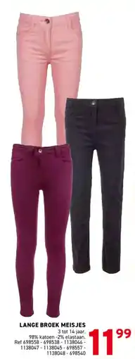 Trafic Lange Broek Meisjes aanbieding