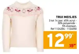 Trafic Trui Meisjes aanbieding