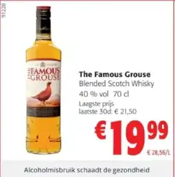 Colruyt The Famous Grouse Blended Scotch Whisky 40 % vol 70 cl aanbieding