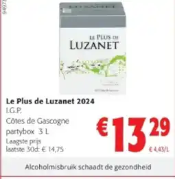 Colruyt Le Plus de Luzanet 2024 aanbieding