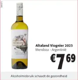 Colruyt Altaland Viognier 2023 aanbieding