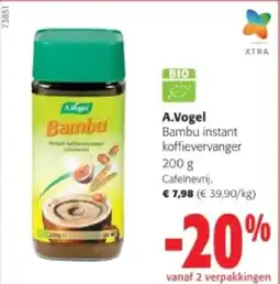 Colruyt A.Vogel Bambu instant koffievervanger 200 g aanbieding