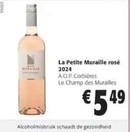 Colruyt La Petite Muraille rosé 2024 aanbieding
