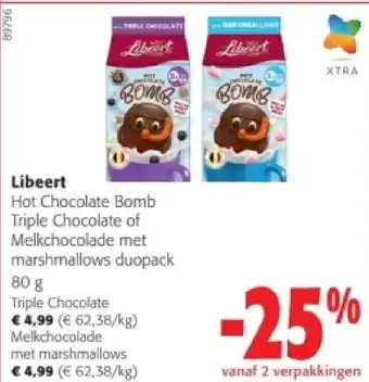 Colruyt Libeert Triple Chocolate aanbieding