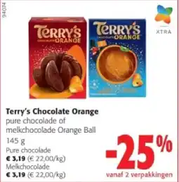 Colruyt Terry's Chocolate Orange Pure chocolade aanbieding