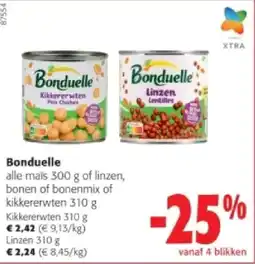 Colruyt Bonduelle Linzen 310 g aanbieding