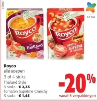 Colruyt Royco Thailand Style 3 stuks aanbieding