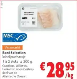 Colruyt Boni Selection kabeljauwhaasje 1 à 2 stuks ± 200 g aanbieding