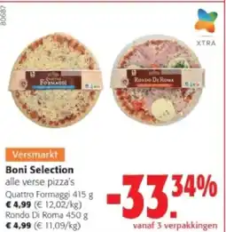 Colruyt Boni Selection Quattro Formaggi 415 g aanbieding