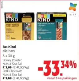 Colruyt Be-Kind Honey Roasted Nuts & Sea Salt aanbieding
