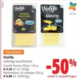 Colruyt Violife Gouda Flavour Slices 140 8 aanbieding