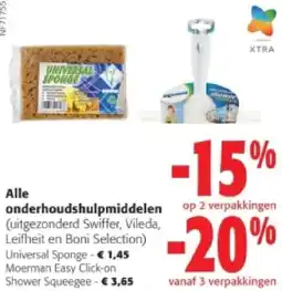 Colruyt Alle onderhoudshulpmiddelen aanbieding