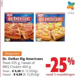 Colruyt Dr. Oetker Big Americans aanbieding
