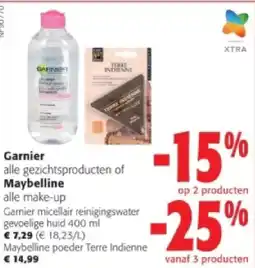 Colruyt Garnier gevoelige huid 400 ml aanbieding