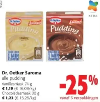 Colruyt Vanillesmaak 74 g aanbieding