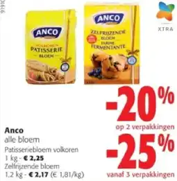 Colruyt Patisseriebloem volkoren 1 kg aanbieding