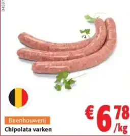Colruyt Chipolata varken aanbieding