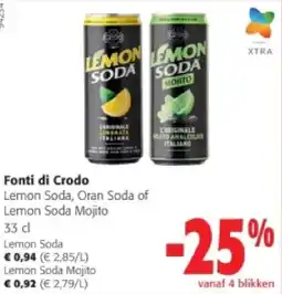 Colruyt Lemon Soda aanbieding