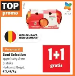 Colruyt Boni Selection appel coryphee 6 stuks aanbieding