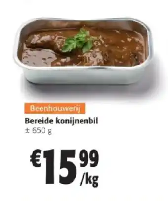 Colruyt Bereide konijnenbil aanbieding