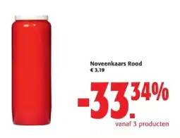 Colruyt Noveenkaars Rood aanbieding