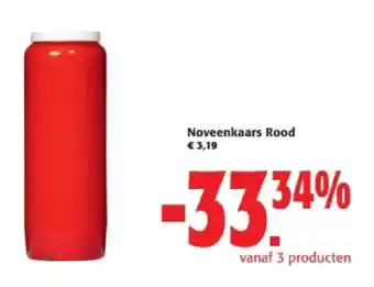 Colruyt Noveenkaars Rood aanbieding